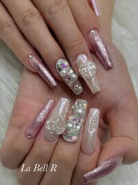 かわいい系ネイル