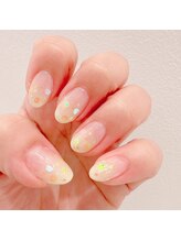 アップネイル/カラーグラデーションホログラム