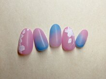エム(e mu)/桜ネイル