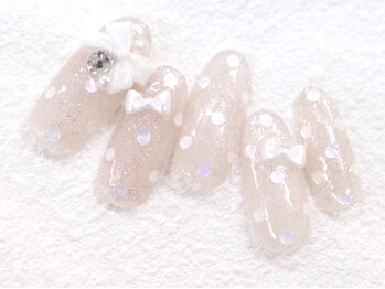 ネイルサロン ドルチェネイル 柏店(Dolce.Nail)/【ワンホンコース】ホロドット