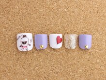 ネイルサロン ブランロール 白金店(Nail Salon Blanl'or)/FOOT　スヌーピー　￥8,760