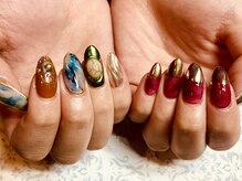 アーザ 吉祥寺(ASa)/大理石andミラーネイル☆