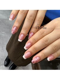 ホログラムフラワーネイル