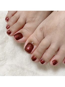 エムネイル(emu.nail)/パール入りボールドカラー