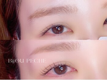 ビジューペッシュ(BijOU PECHE)/ラッシュリフト＆WAX&カラー