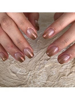 リノ 大阪本町店(lino)/グラデーションネイル【5.8】