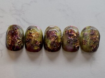 サイン(sin.)/ニュアンス奥行きネイル