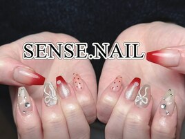 クリスマスネイル