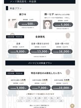 リモア(REMORE)/メンズ脱毛料金表！