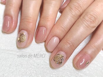 サロン ド メルシー(Salon de MERCI)/パールラメ入りカラー☆