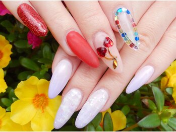 フラッシュネイル SORIO宝塚店/除去付デザイン定額コ-ス◇