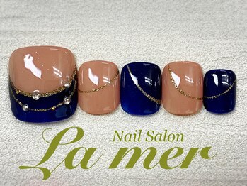 ラメール(La mer)/★フット定額ネイル★ ￥7700