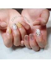 ヘアーゼロネイル(HAIR ZERO nail)/ニュアンス6本