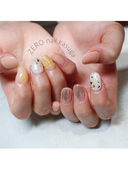 ヘアーゼロネイル(HAIR ZERO nail)/ニュアンス6本