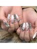 【10本長さ出し】派手スカルプコース