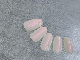 ぷっくりハートネイル