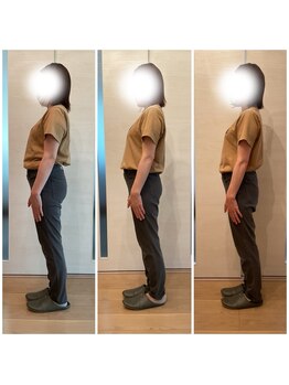 隠れが美容整体ウェルネ 糟屋院/47歳　51.5kg→45.6kg -5.9kg