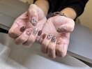 ハートドットネイル