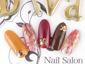 ネイルサロン ディーバ ギンザ(Nail salon Diva GINZA)/オータムカラーネイル 8500