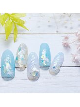 コルジャ(CORUJA)/ブルー×シェル◇9350