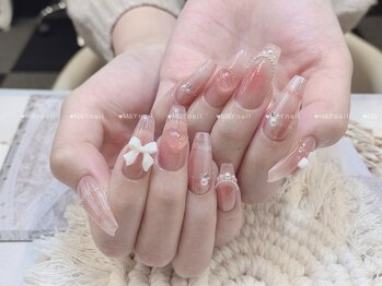エムアンドワイ 新宿店(M&Y)の写真/【日常～イベント&ブライダル◎】チップスカルプ長さだし持ち込みデザイン90分やり放題¥14000→¥12990