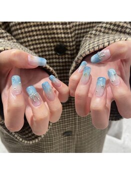 ニュアンスネイル/ロングネイル