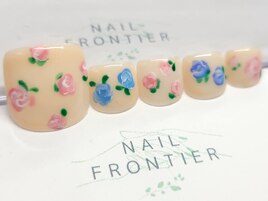 C手描き薔薇模様11980円