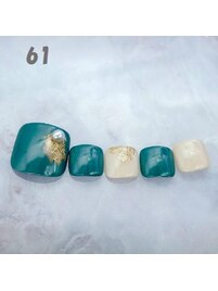 フットネイル：No.61