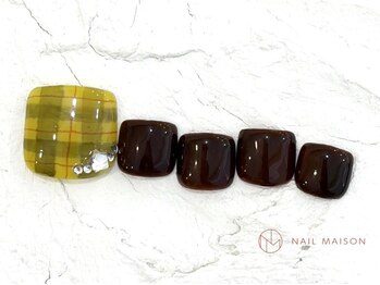 ネイルメゾン 池袋店(NAIL MAISON)/ギンガムチェック¥9000