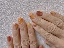 秋ネイル(担当/YU)