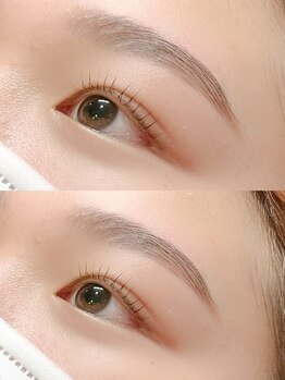 ボアップ 松山店(boappu)の写真/【骨格診断★美眉スタイリング+WAX脱毛【パーマなし】¥4620】骨格に合わせて自然体で垢抜ける美眉へ。