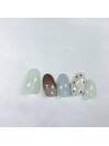 定額ネイル　6600円