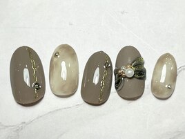 【初回オフ無料】リボンネイル