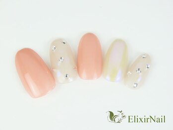 エリクサーネイル 神田(Elixir Nail)/シンプル/クーポン使用