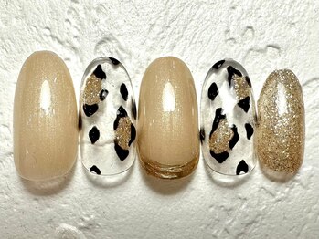 レイネイル 岐阜茜部店(RAY NAIL)/autumn　clear