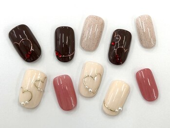 ネイルサロン クイール 小山店(NAIL SALON QUILL)/ワンカラー＆ミラー