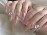 【HAND】新規平日17：00まで　美フォルムワンカラー ラメグラ￥7980→¥5980