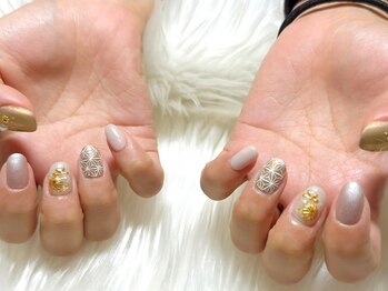 ネイルサロンブリス(nail salon Bliss)/☆和装ウエディングネイル☆