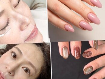 レイリス 金町店(Raylice)の写真/ネイル&アイの同時施術で時短美容♪仕事や家事で忙しい方の味方サロン［金町/ネイル/マツエク/アイブロウ］