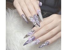 Sakura Nail Salon【長さだし/持ち込み/つけ放題/スカルプ/マグネット】の雰囲気（シンプルデザイン）