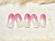 ネウィ ネイル 銀座(newi nail)/ピンクグラデーションネイル