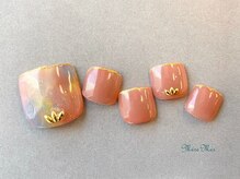 パラジェル認定サロン メールメール 池袋店(MereMer)/テラコッタオレンジネイル