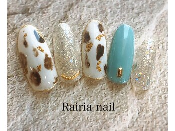 ライリアネイル(Rairia nail)/ヒョウ柄ネイル