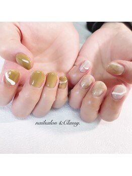 アンドクラッシィ(&classy.)/ショートネイルネイル