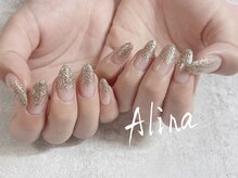 エリナネイルサロン池袋(Alina Nail Salon)/スカルプラメグラデーション
