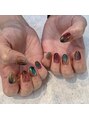 ネイルサロン レクラン(Nail Salon L'ecrin) カラフル×フィルム