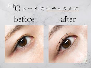 ルーム(room)/負担が少ないまつ毛パーマです♪