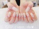 ガラス×ビジュー