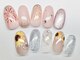 リノリコネイル 中村橋店(Rino Riko nail)の写真/新規ソフトジェルオフ無料◇季節感溢れるデザイン◎【夏‐collection‐6000円】