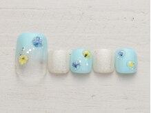 ノーネイル 有明ガーデン(NO NAIL ARIAKE)/水滴フラワー　￥4990